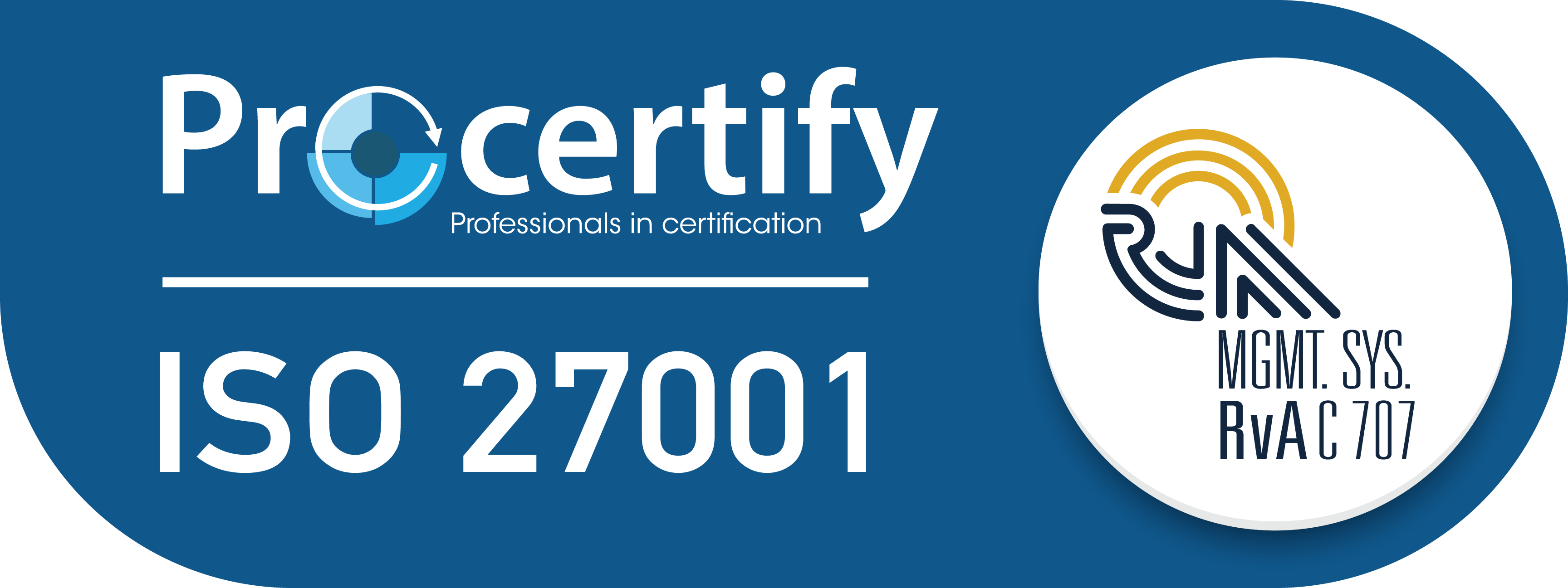 ISO 27001 gecertificeerd